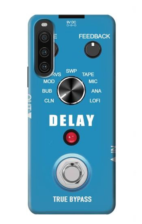 S3962 Guitar Analog Delay Graphic Case Cover Custodia per Sony Xperia 10 V