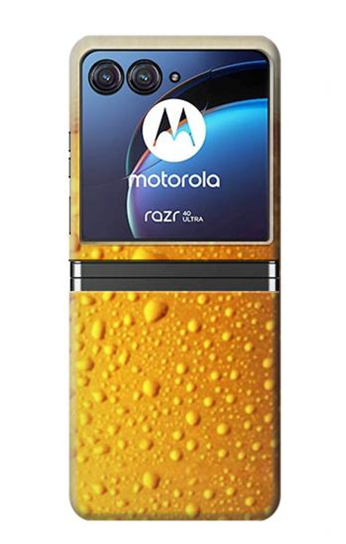 S0328 Beer Glass Case Cover Custodia per Motorola Razr 40 Ultra S0328 Beer Glass Case Cover Custodia per Motorola Razr 40 Ultra