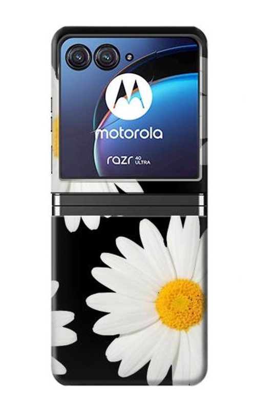 S2477 Daisy flower Case Cover Custodia per Motorola Razr 40 Ultra