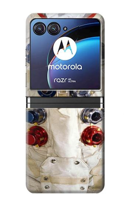 S2639 Neil Armstrong White Astronaut Space Suit Case Cover Custodia per Motorola Razr 40 Ultra