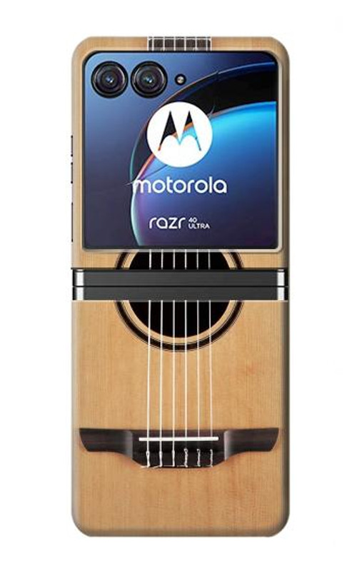 S2819 Classical Guitar Case Cover Custodia per Motorola Razr 40 Ultra S2819 Classical Guitar Case Cover Custodia per Motorola Razr 40 Ultra