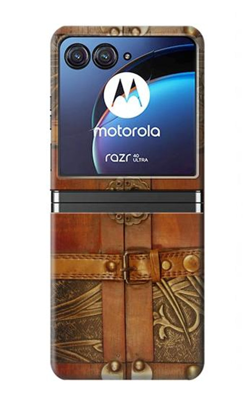 S3012 Treasure Chest Case Cover Custodia per Motorola Razr 40 Ultra