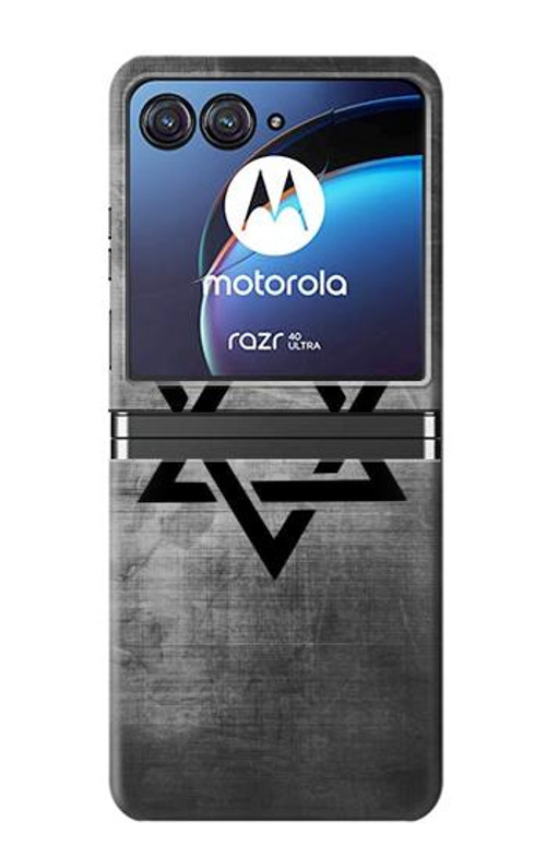 S3107 Judaism Star of David Symbol Case Cover Custodia per Motorola Razr 40 Ultra