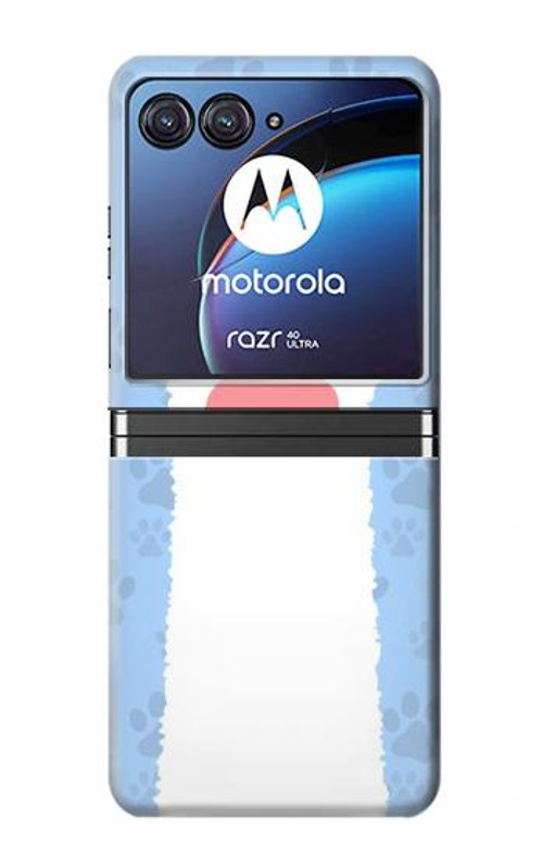 S3618 Cat Paw Case Cover Custodia per Motorola Razr 40 Ultra