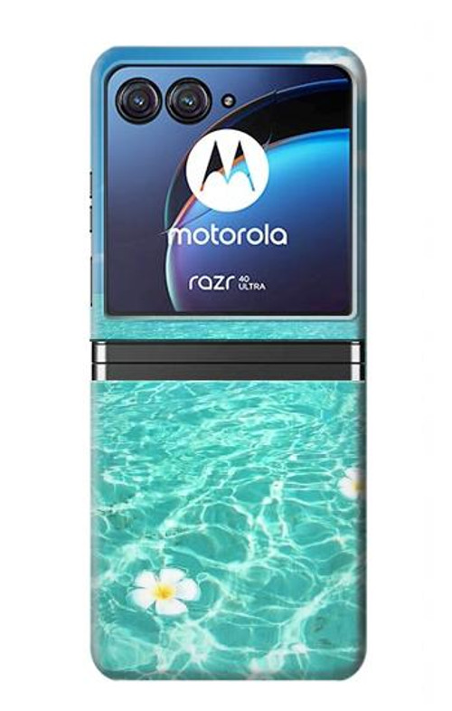 S3720 Summer Ocean Beach Case Cover Custodia per Motorola Razr 40 Ultra