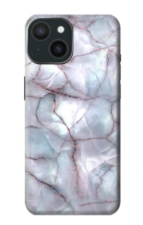 S2316 Dark Blue Marble Texture Graphic Print Case Cover Custodia per iPhone 15