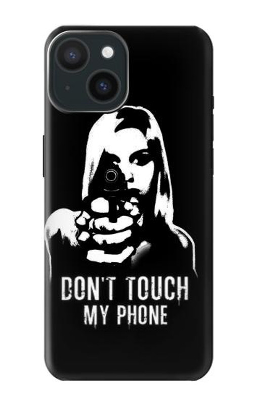 S2518 Do Not Touch My Phone Case Cover Custodia per iPhone 15 S2518 Do Not Touch My Phone Case Cover Custodia per iPhone 15