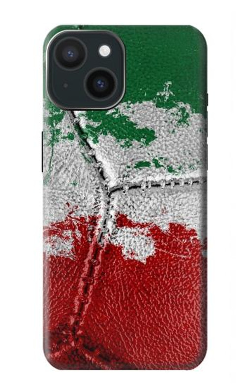 S3318 Italy Flag Vintage Football Graphic Case Cover Custodia per iPhone 15