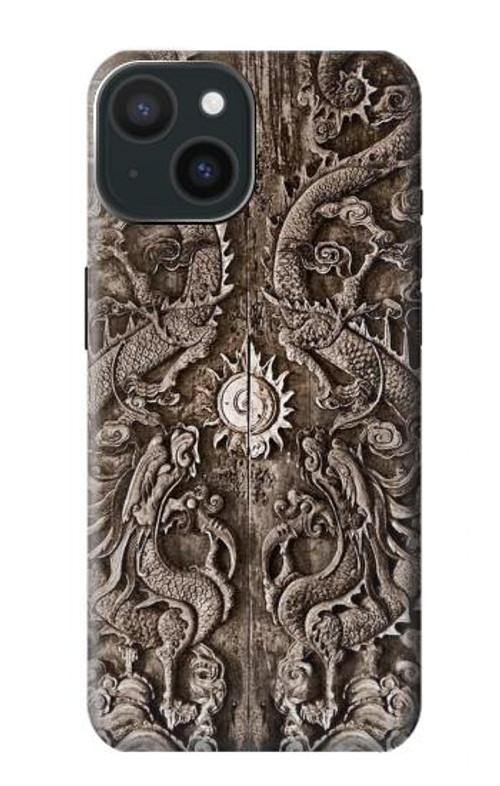 S3395 Dragon Door Case Cover Custodia per iPhone 15