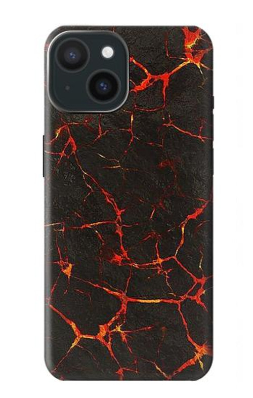 S3696 Lava Magma Case Cover Custodia per iPhone 15