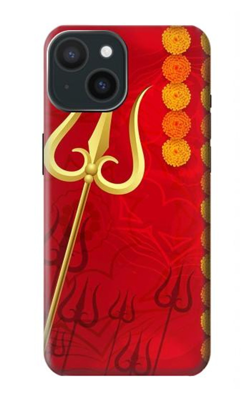 S3788 Shiv Trishul Case Cover Custodia per iPhone 15