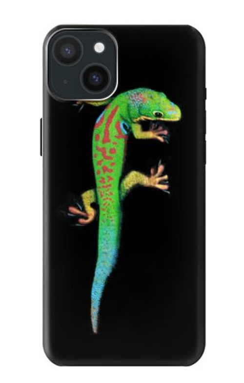 S0125 Green Madagascan Gecko Case Cover Custodia per iPhone 15 Plus