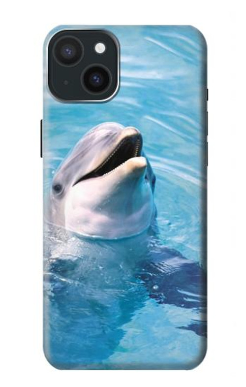S1291 Dolphin Case Cover Custodia per iPhone 15 Plus