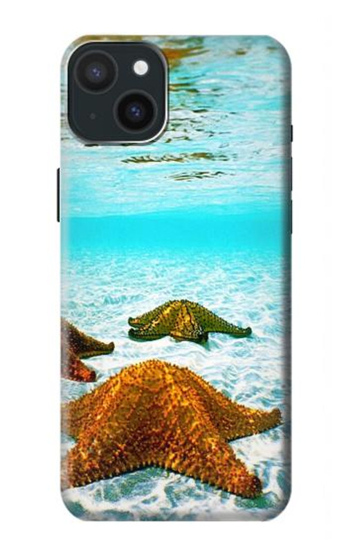 S1679 Starfish Sea Beach Case Cover Custodia per iPhone 15 Plus