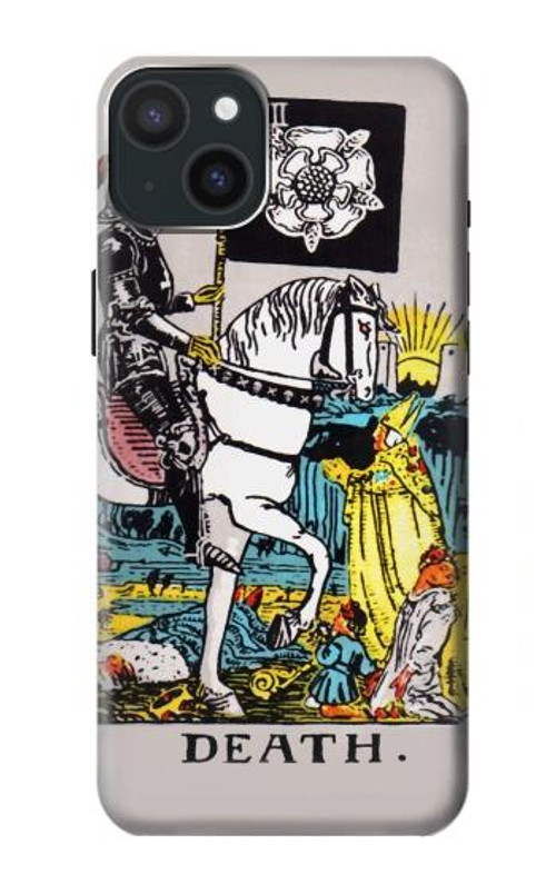 S3008 Tarot Card Death Case Cover Custodia per iPhone 15 Plus