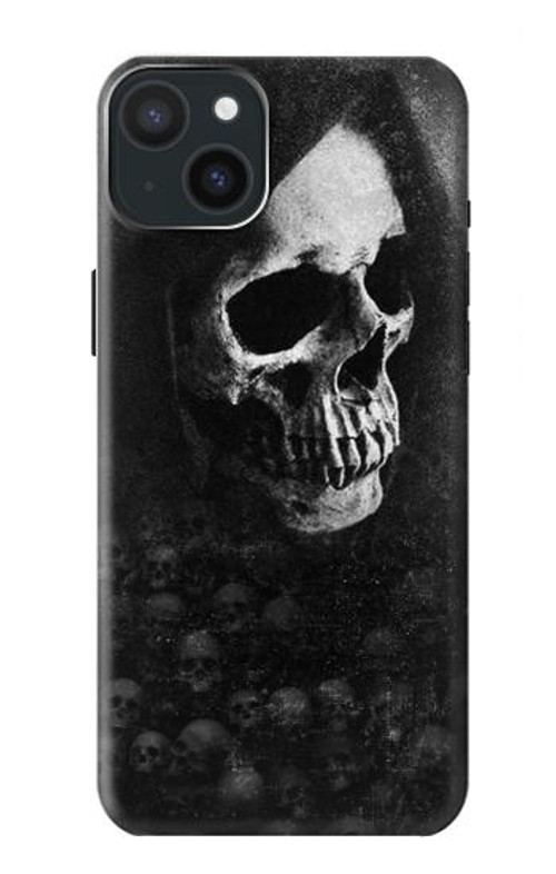 S3333 Death Skull Grim Reaper Case Cover Custodia per iPhone 15 Plus