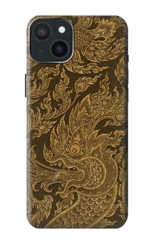 S3382 Thai Art Naga Case Cover Custodia per iPhone 15 Plus