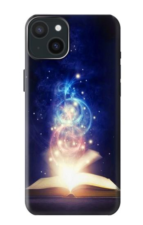 S3554 Magic Spell Book Case Cover Custodia per iPhone 15 Plus