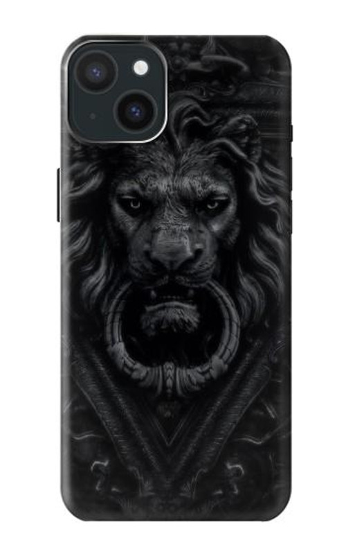 S3619 Dark Gothic Lion Case Cover Custodia per iPhone 15 Plus