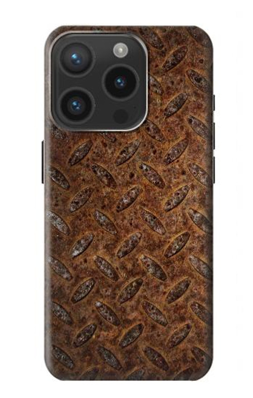 S0542 Rust Texture Case Cover Custodia per iPhone 15 Pro