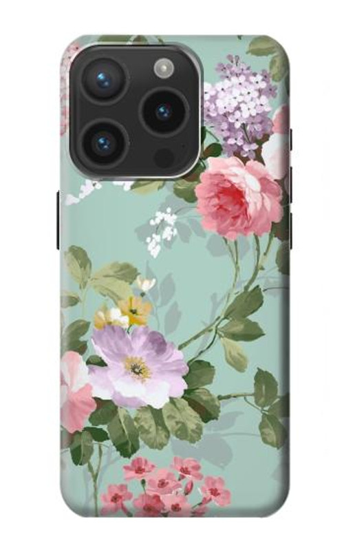 S2178 Flower Floral Art Painting Case Cover Custodia per iPhone 15 Pro S2178 Flower Floral Art Painting Case Cover Custodia per iPhone 15 Pro