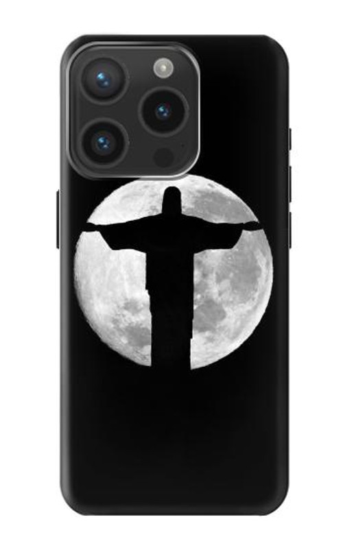 S2511 Jesus Statue Christ Rio de Janeiro Case Cover Custodia per iPhone 15 Pro