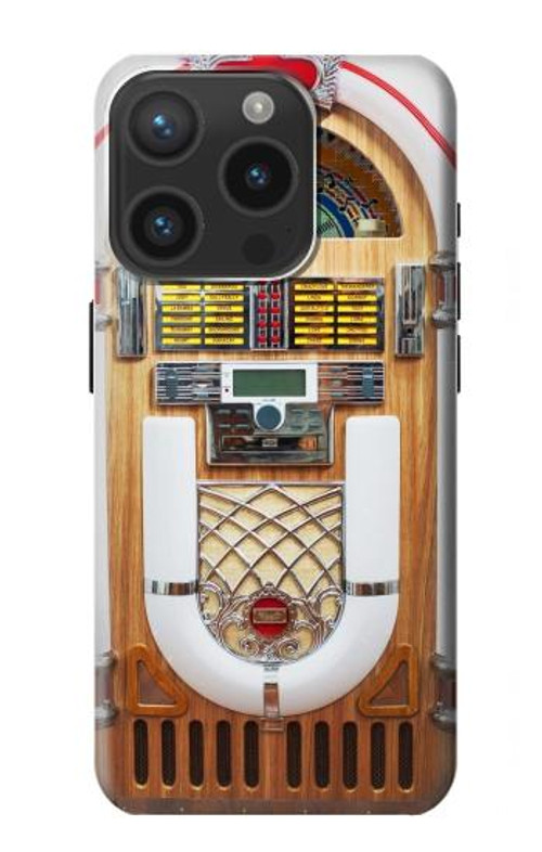 S2853 Jukebox Music Playing Device Case Cover Custodia per iPhone 15 Pro