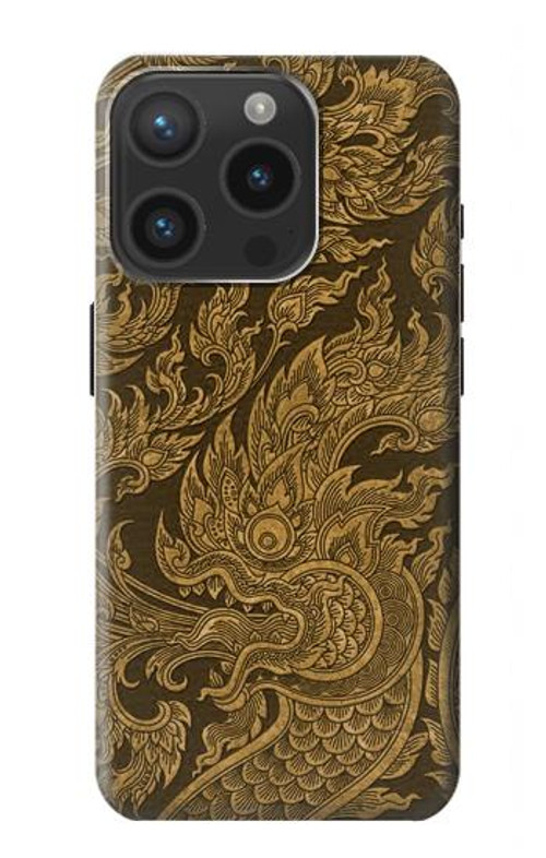 S3382 Thai Art Naga Case Cover Custodia per iPhone 15 Pro