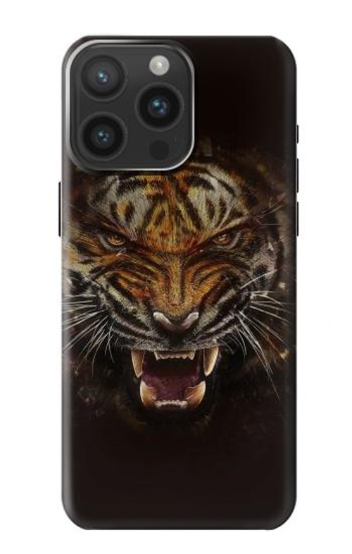 S0575 Tiger Face Case Cover Custodia per iPhone 15 Pro Max S0575 Tiger Face Case Cover Custodia per iPhone 15 Pro Max