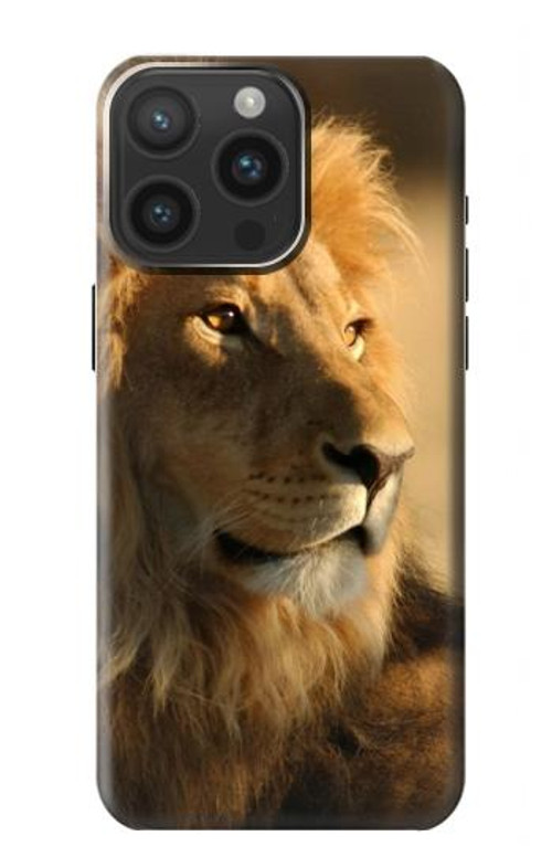 S1046 Lion King of Forest Case Cover Custodia per iPhone 15 Pro Max