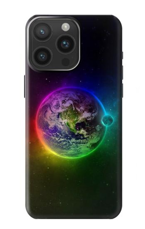 S2570 Colorful Planet Case Cover Custodia per iPhone 15 Pro Max