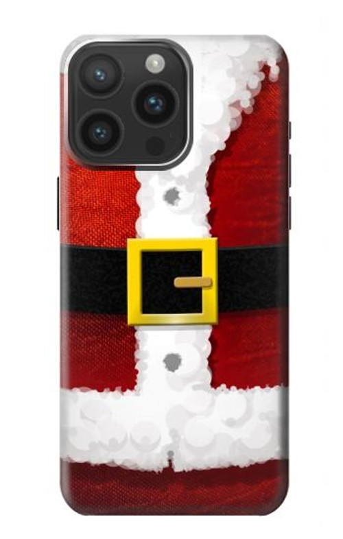 S2846 Christmas Santa Red Suit Case Cover Custodia per iPhone 15 Pro Max