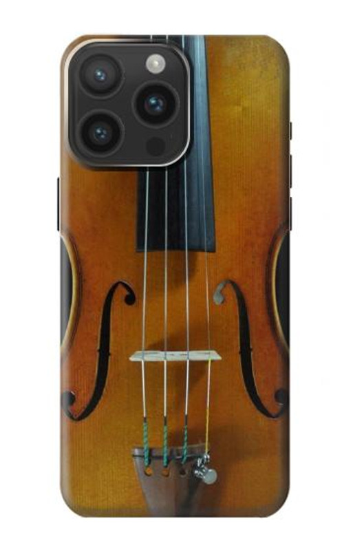 S3234 Violin Case Cover Custodia per iPhone 15 Pro Max