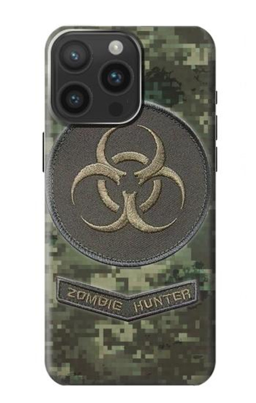 S3468 Biohazard Zombie Hunter Graphic Case Cover Custodia per iPhone 15 Pro Max