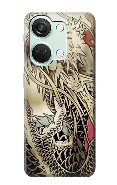 S0122 Yakuza Tattoo Case Cover Custodia per OnePlus Nord 3