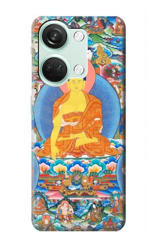 S1256 Buddha Paint Case Cover Custodia per OnePlus Nord 3