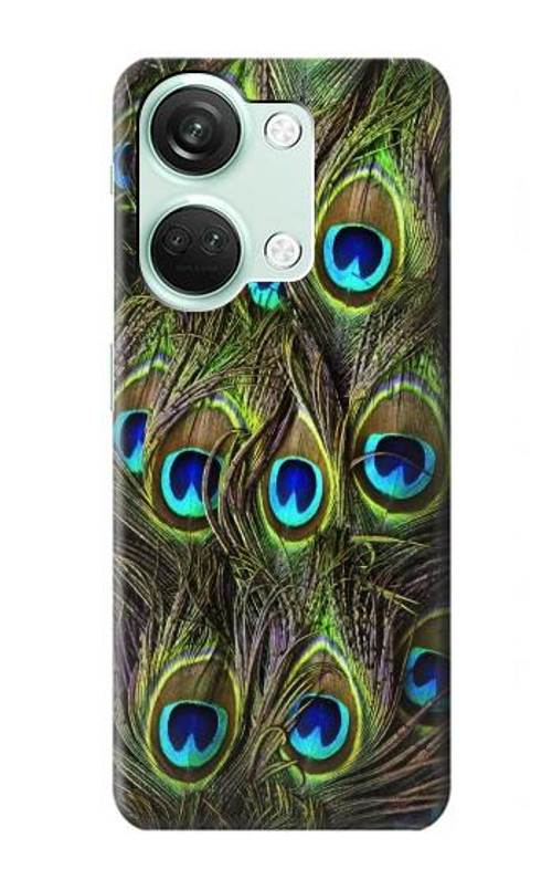 S1965 Peacock Feather Case Cover Custodia per OnePlus Nord 3