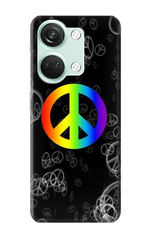 S2356 Peace Sign Case Cover Custodia per OnePlus Nord 3