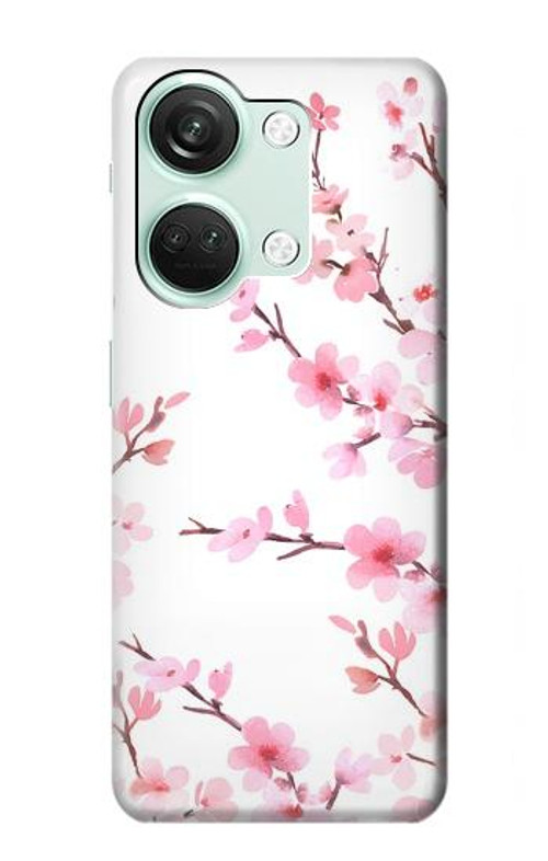 S3707 Pink Cherry Blossom Spring Flower Case Cover Custodia per OnePlus Nord 3