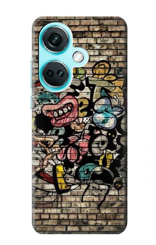 S3394 Graffiti Wall Case Cover Custodia per OnePlus Nord CE3