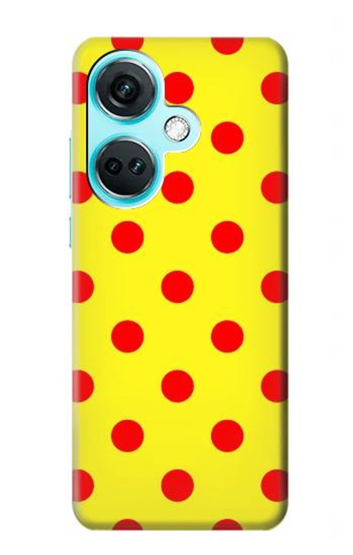 S3526 Red Spot Polka Dot Case Cover Custodia per OnePlus Nord CE3
