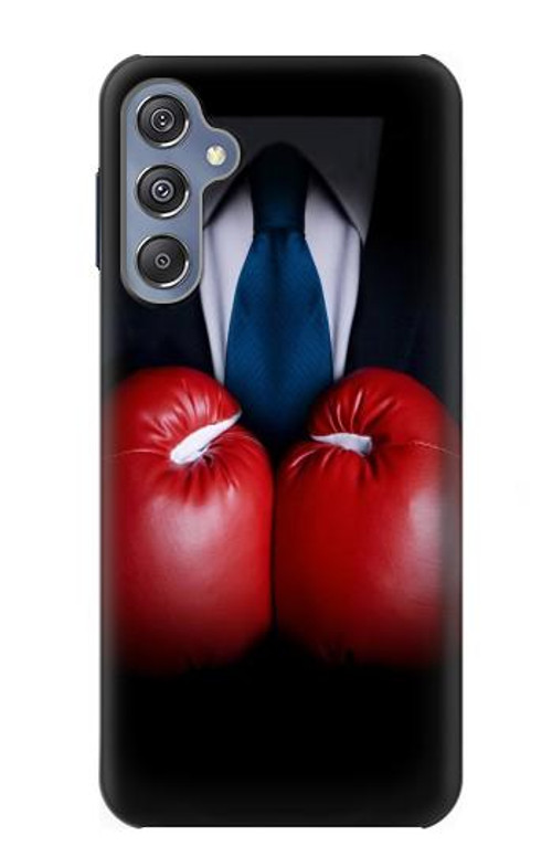 S2261 Businessman Black Suit With Boxing Gloves Case Cover Custodia per Samsung Galaxy M34 5G