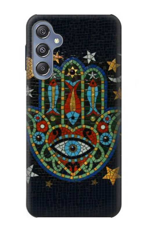 S3175 Hamsa Hand Mosaics Case Cover Custodia per Samsung Galaxy M34 5G