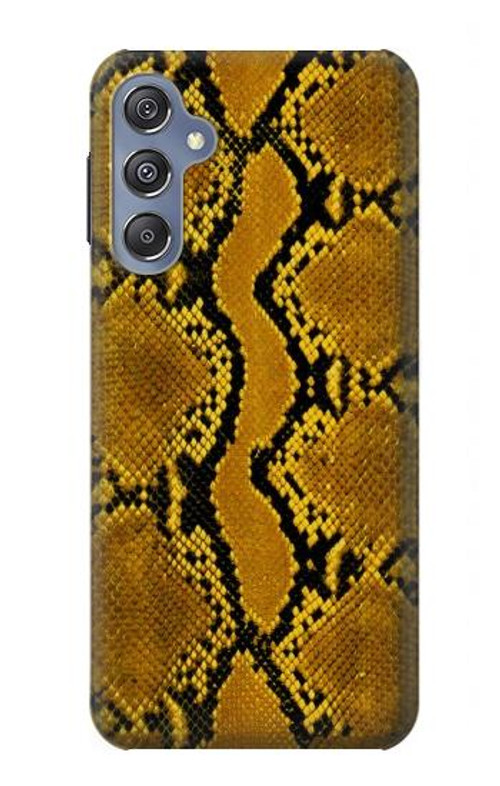 S3365 Yellow Python Skin Graphic Print Case Cover Custodia per Samsung Galaxy M34 5G