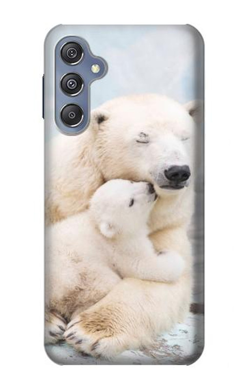 S3373 Polar Bear Hug Family Case Cover Custodia per Samsung Galaxy M34 5G