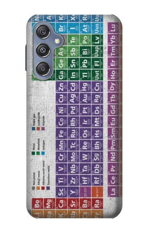 S3383 Periodic Table Case Cover Custodia per Samsung Galaxy M34 5G