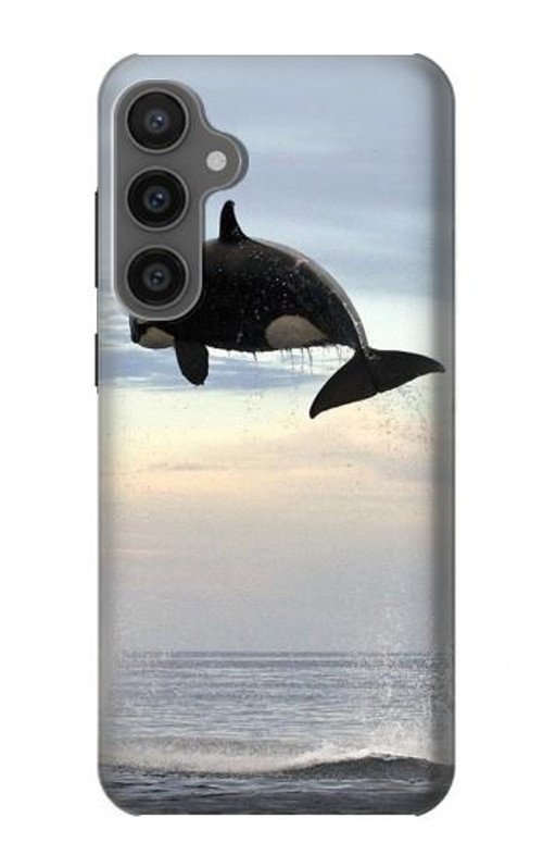 S1349 Killer whale Orca Case Cover Custodia per Samsung Galaxy S23 FE