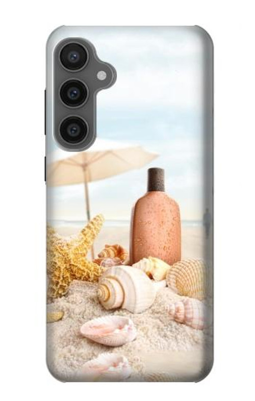 S1425 Seashells on The Beach Case Cover Custodia per Samsung Galaxy S23 FE