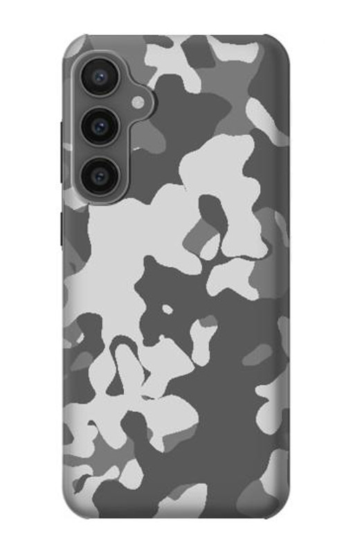 S2186 Gray Camo Camouflage Graphic Printed Case Cover Custodia per Samsung Galaxy S23 FE