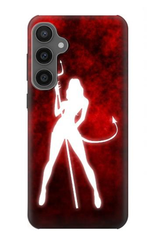S2455 Sexy Devil Girl Case Cover Custodia per Samsung Galaxy S23 FE